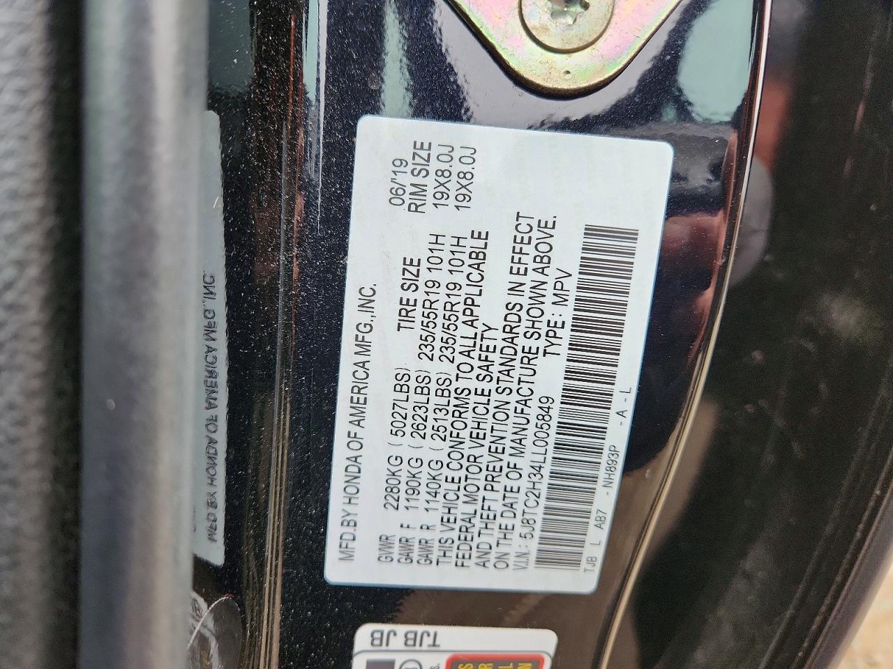 2020 ACURA RDX photo 34
