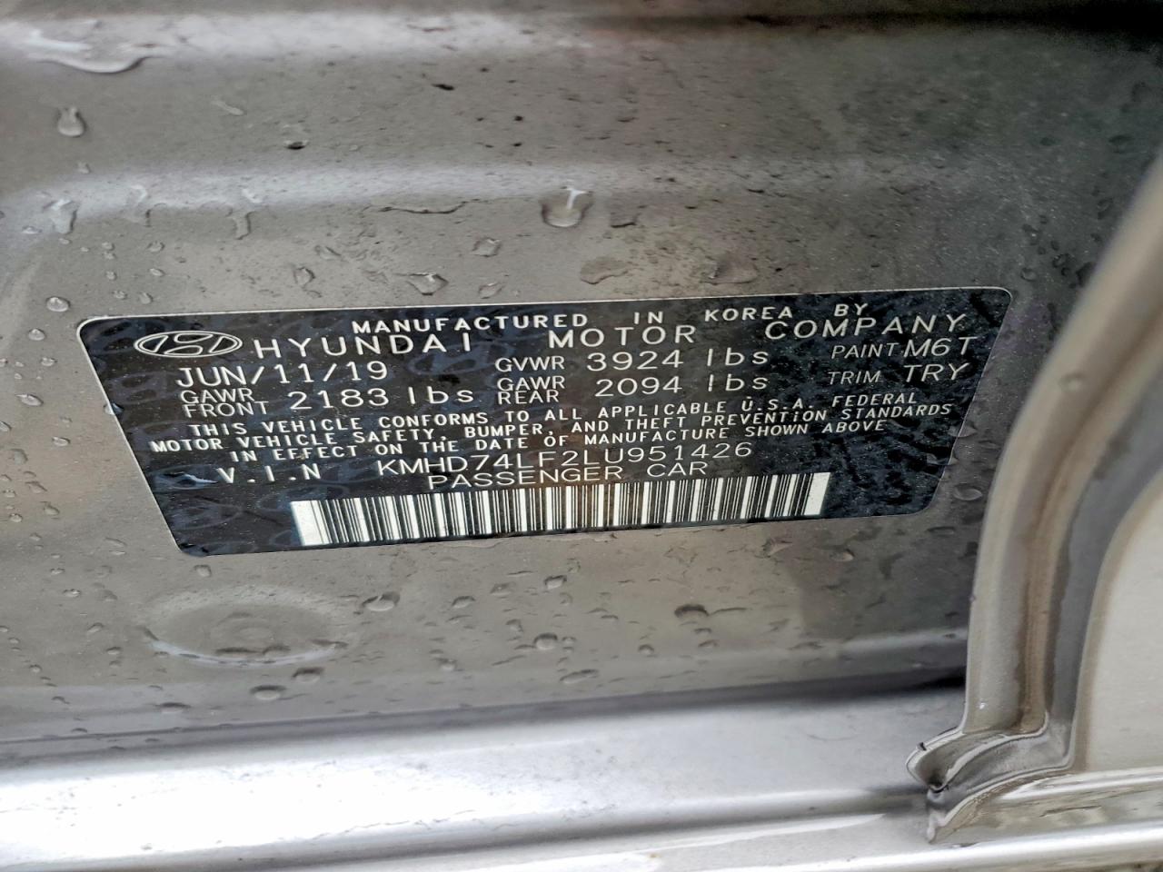 2020 HYUNDAI ELANTRA SE photo 23