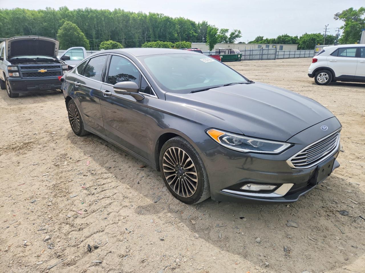 2017 FORD FUSION SE photo 10