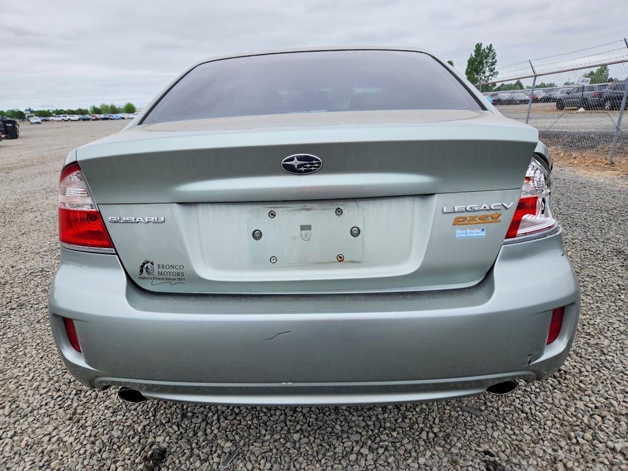 2009 SUBARU LEGACY 2.5I photo 11