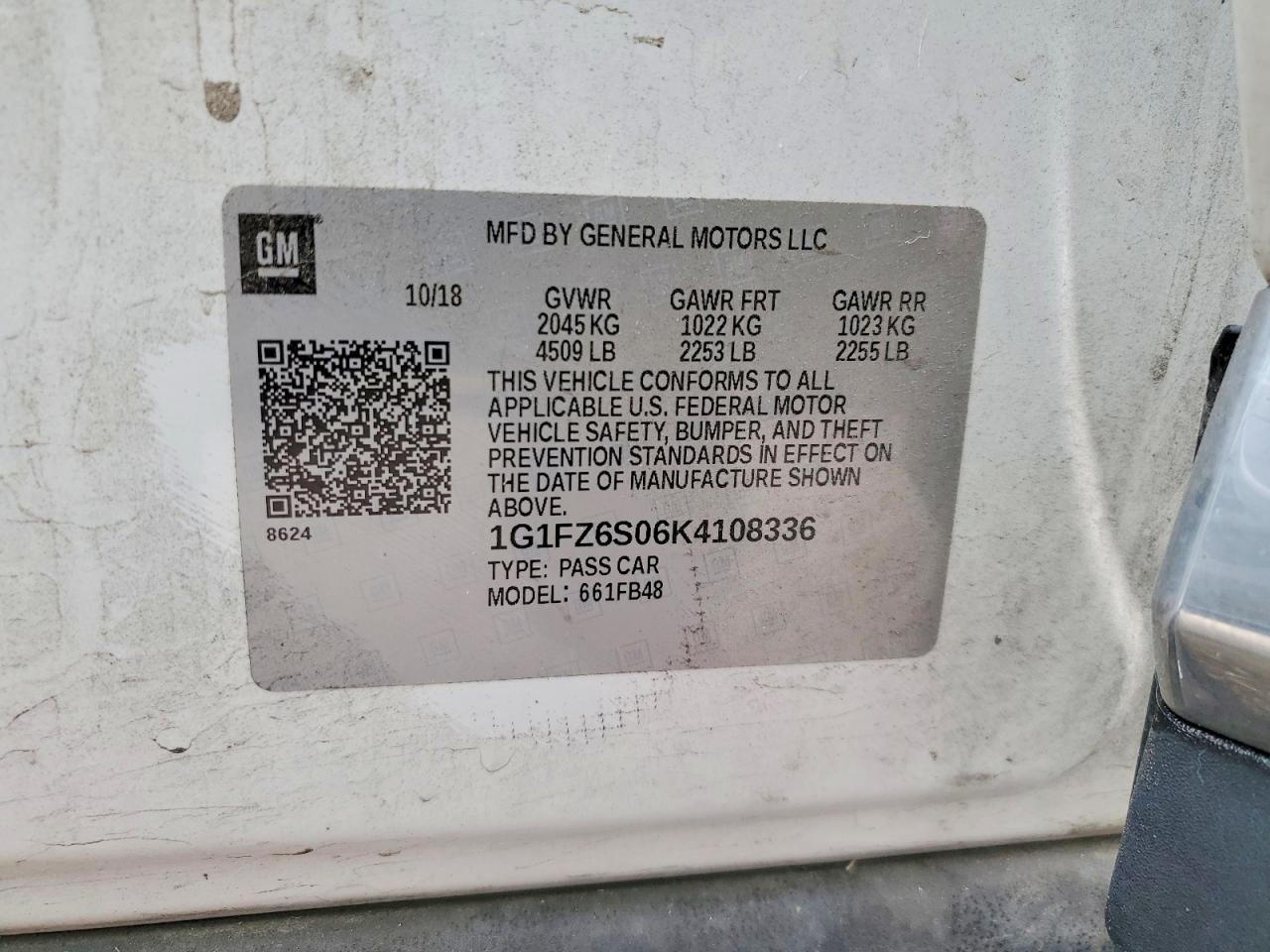 2019 CHEVROLET BOLT EV PREMIER photo 12