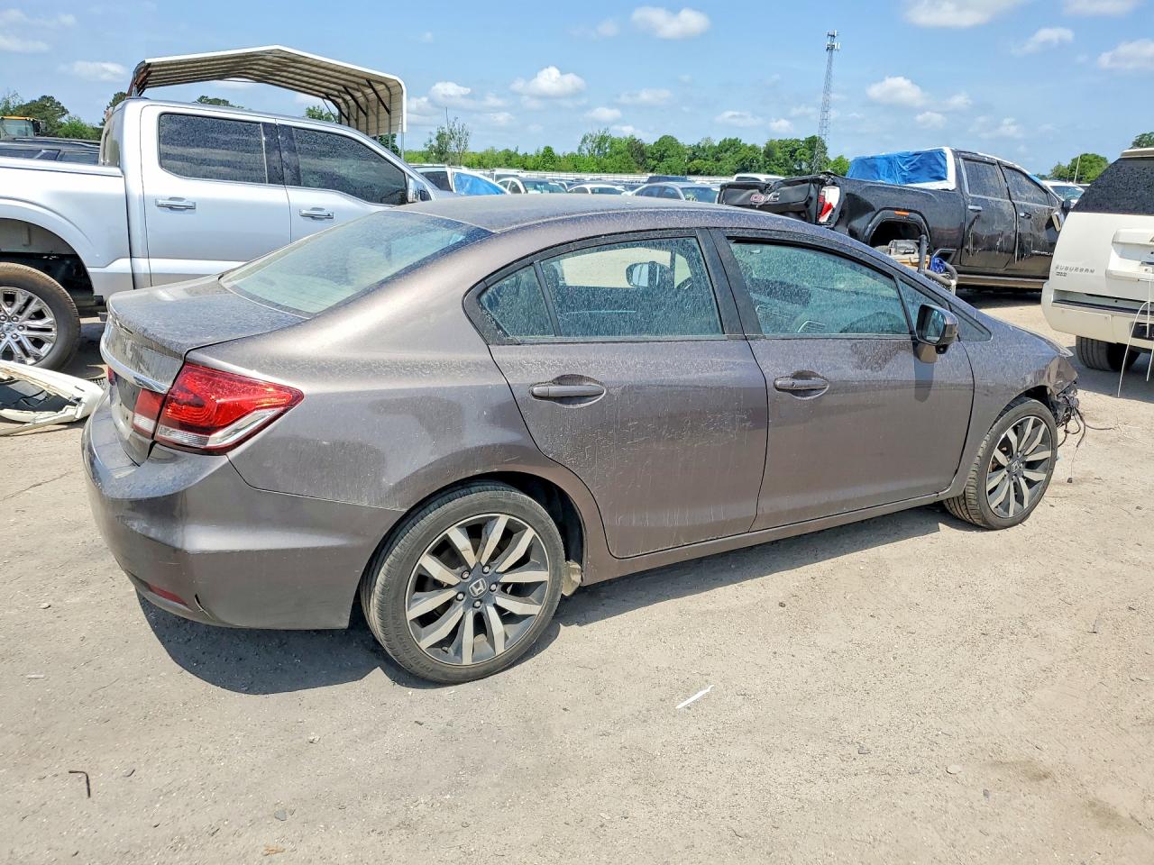 2014 HONDA CIVIC EXL photo 3