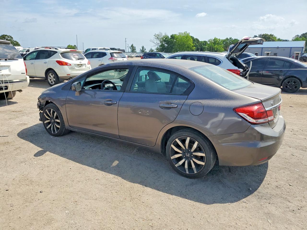 2014 HONDA CIVIC EXL photo 2
