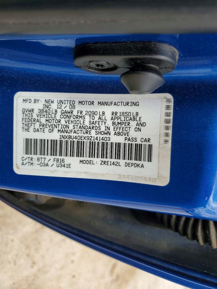 2009 TOYOTA COROLLA BASE photo 23