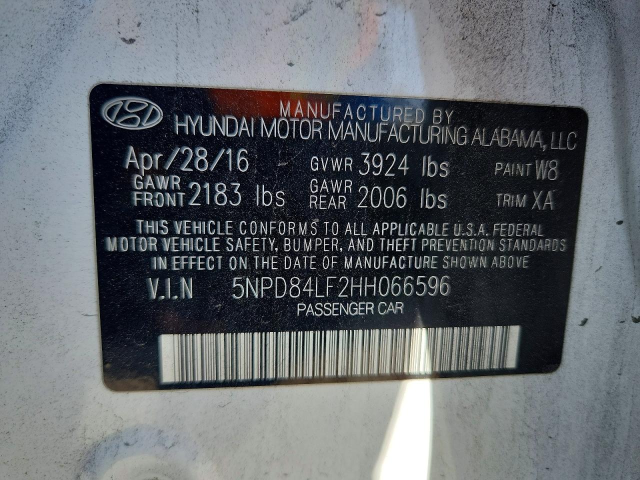 2017 HYUNDAI ELANTRA SE photo 34