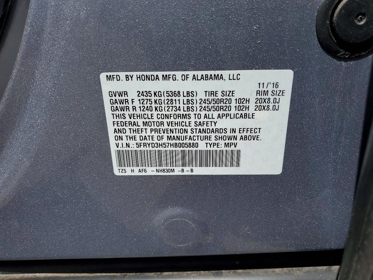 2017 ACURA MDX TECHNOLOGY photo 13