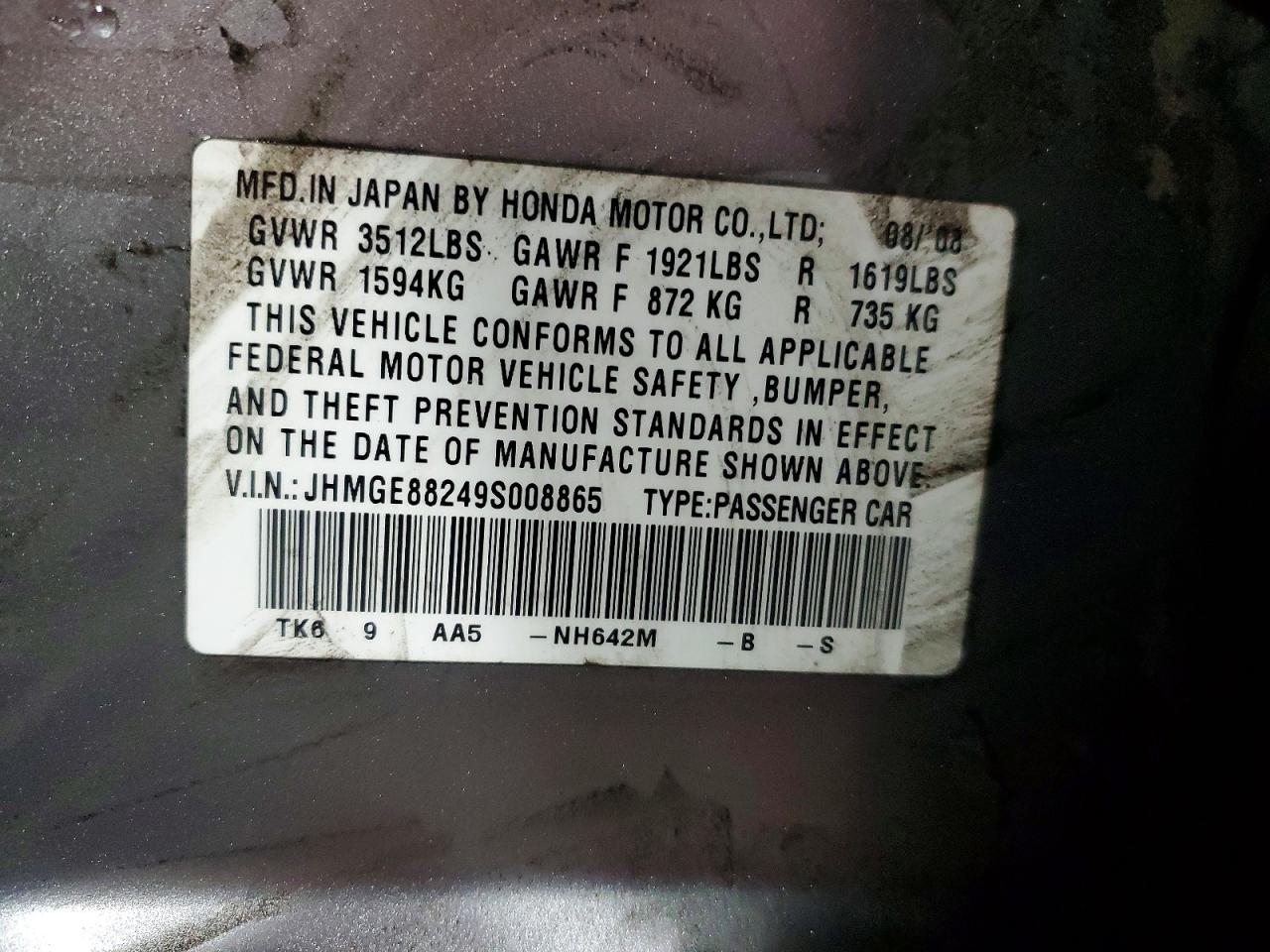 2009 HONDA FIT photo 23