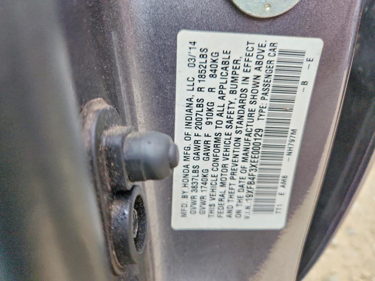 2014 HONDA CIVIC HYBRID photo 23