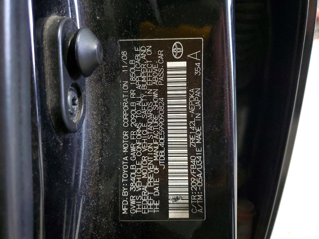 2009 TOYOTA COROLLA LE photo 34