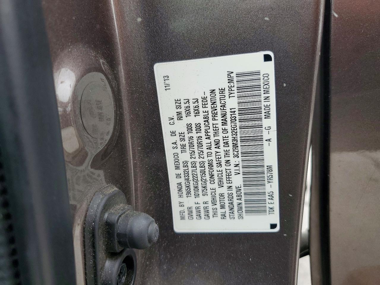 2014 HONDA CR-V LX photo 13