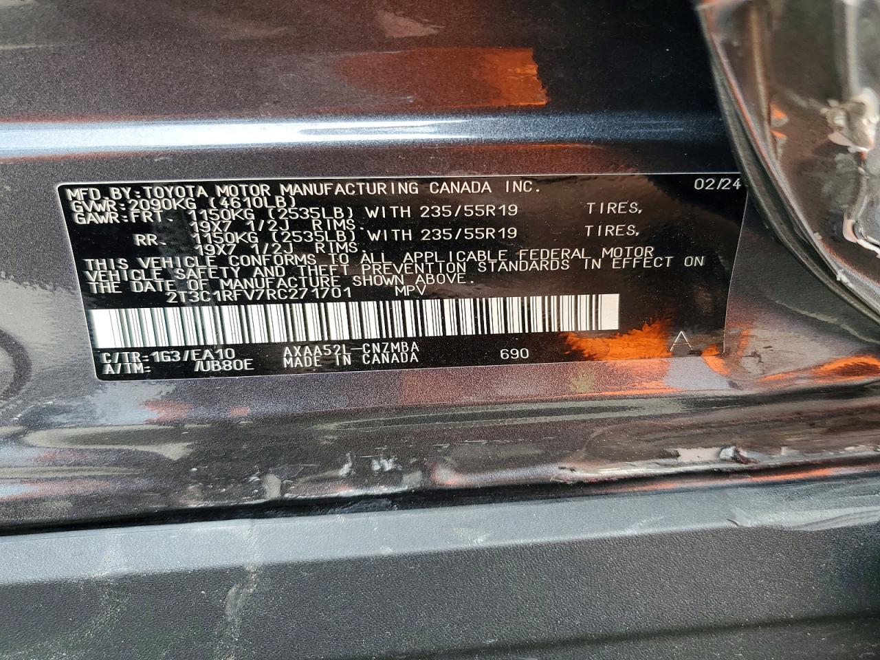 2024 TOYOTA RAV4 XLE PREMIUM photo 27