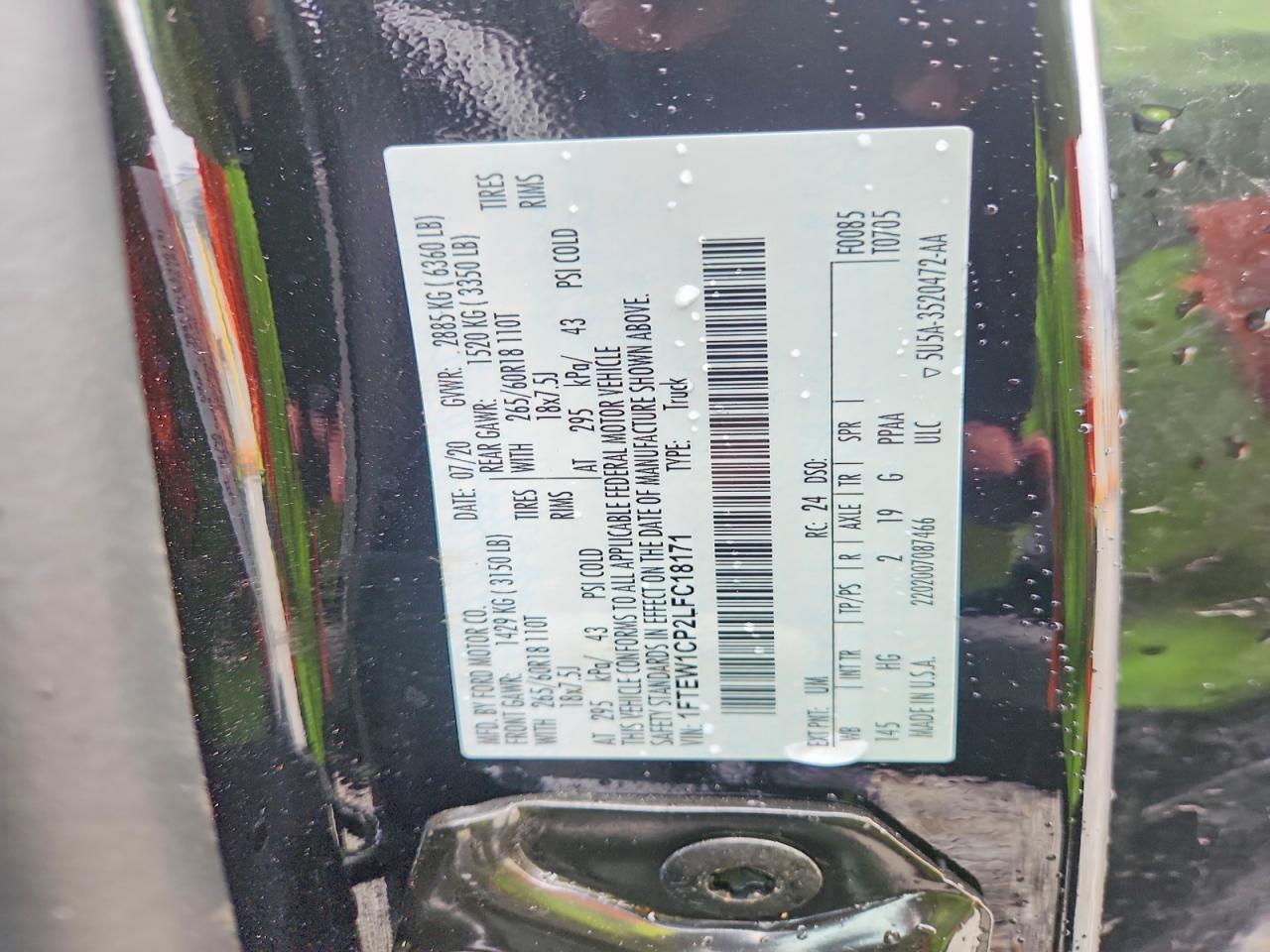 2020 FORD F150 SUPERCREW photo 23