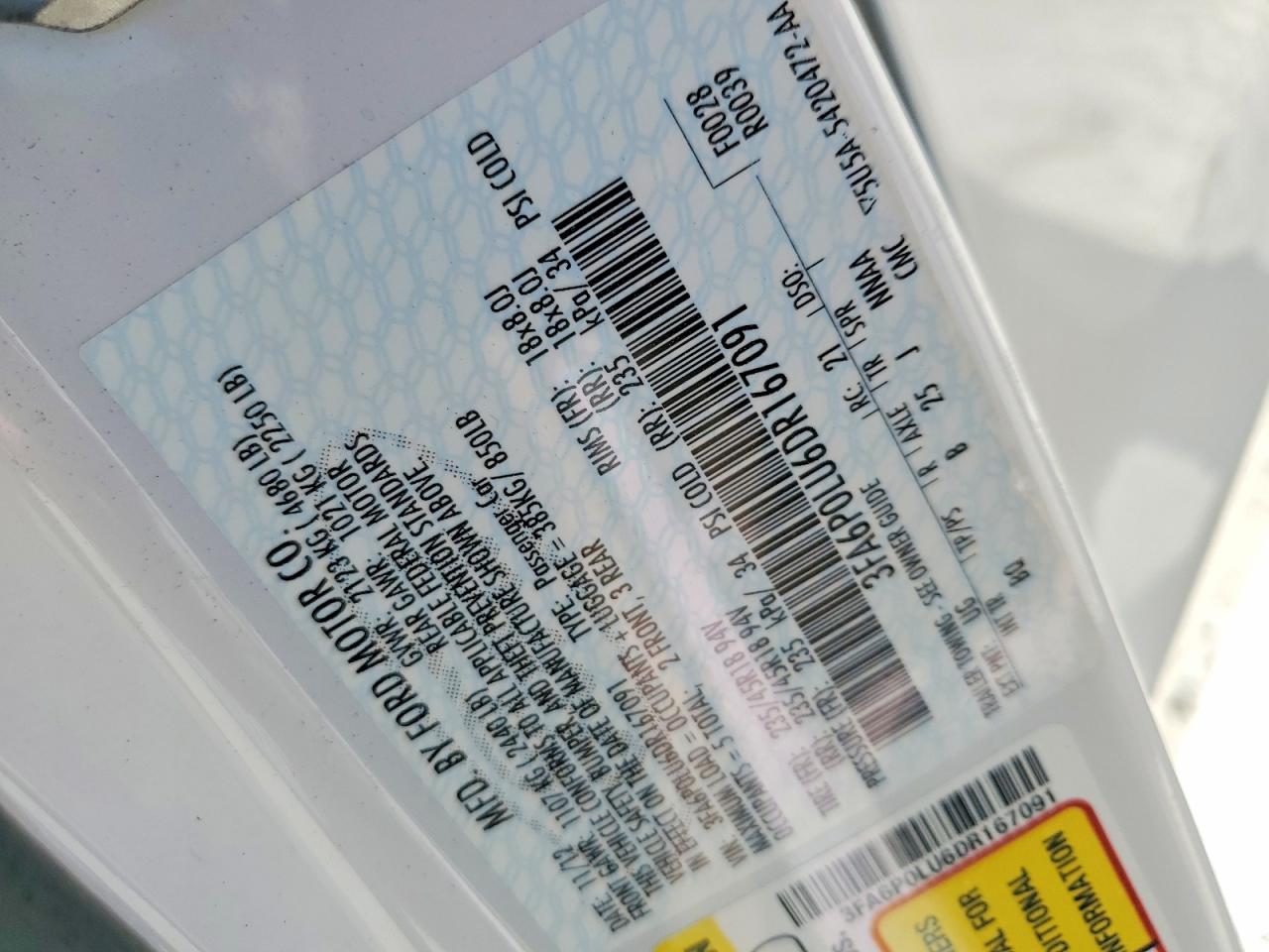 2013 FORD FUSION SE HYBRID photo 23