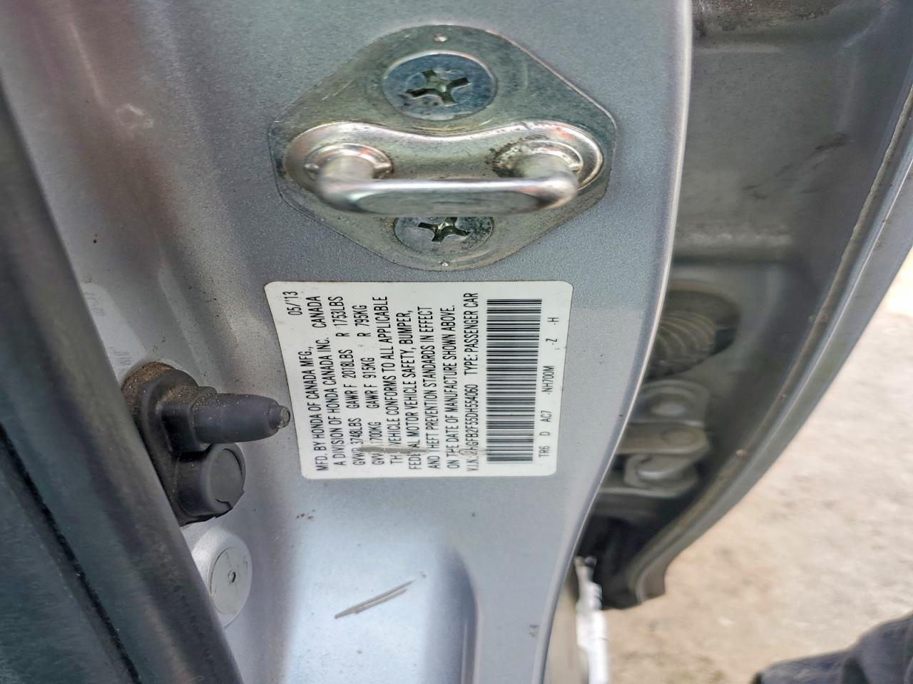2013 HONDA CIVIC LX photo 23