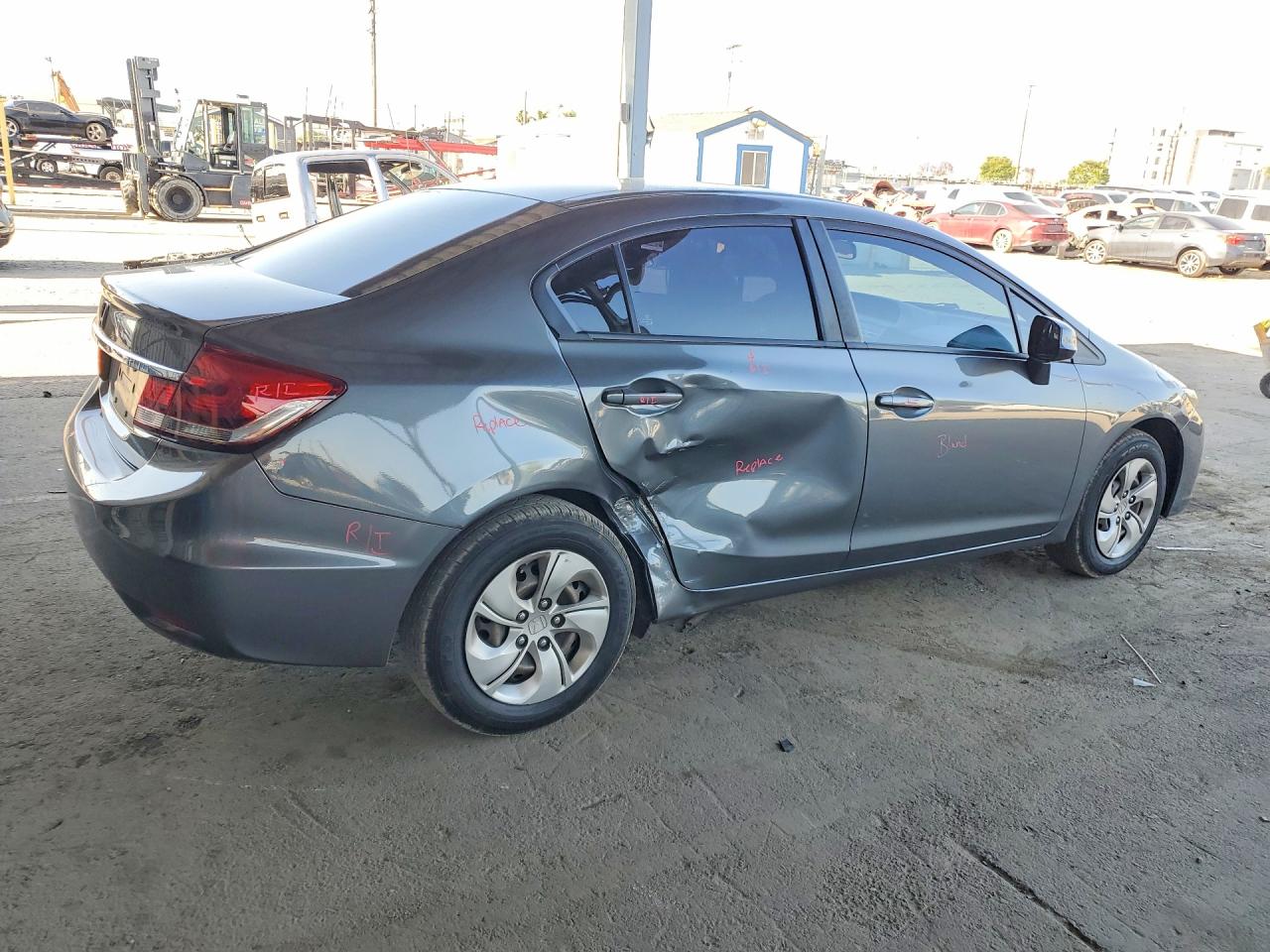 2013 HONDA CIVIC LX photo 7