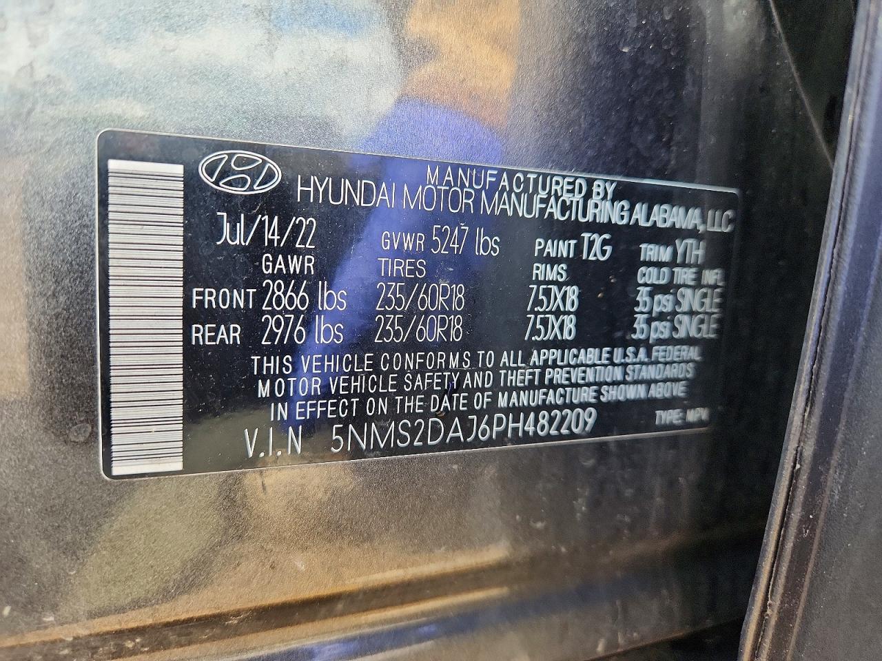 2023 HYUNDAI SANTA FE SEL photo 25