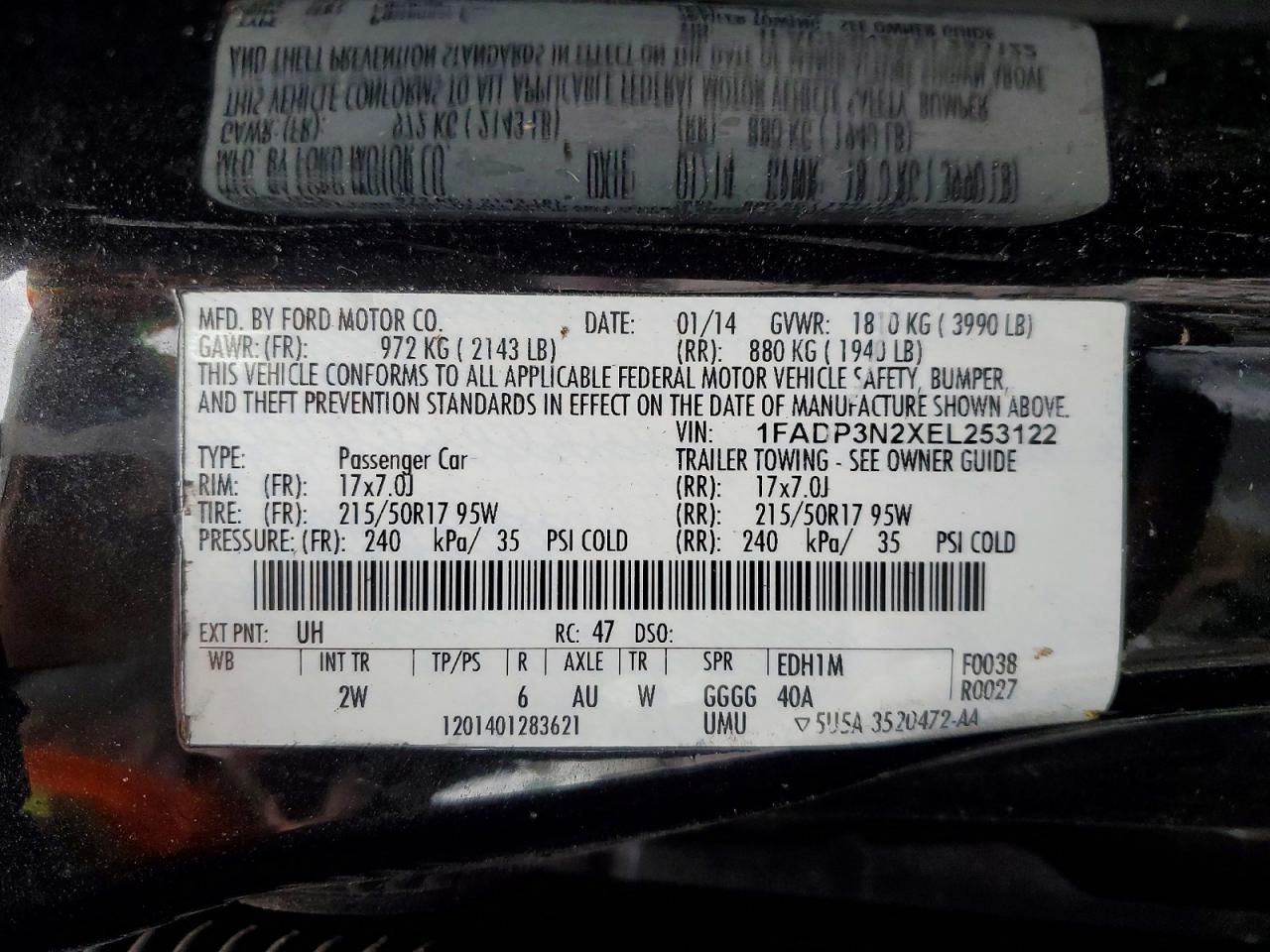 2014 FORD FOCUS TITANIUM photo 34