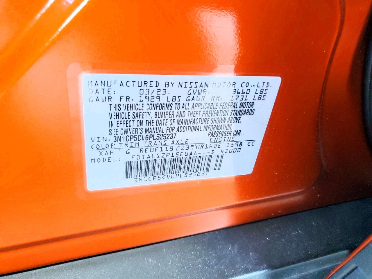 2023 NISSAN KICKS SV photo 49