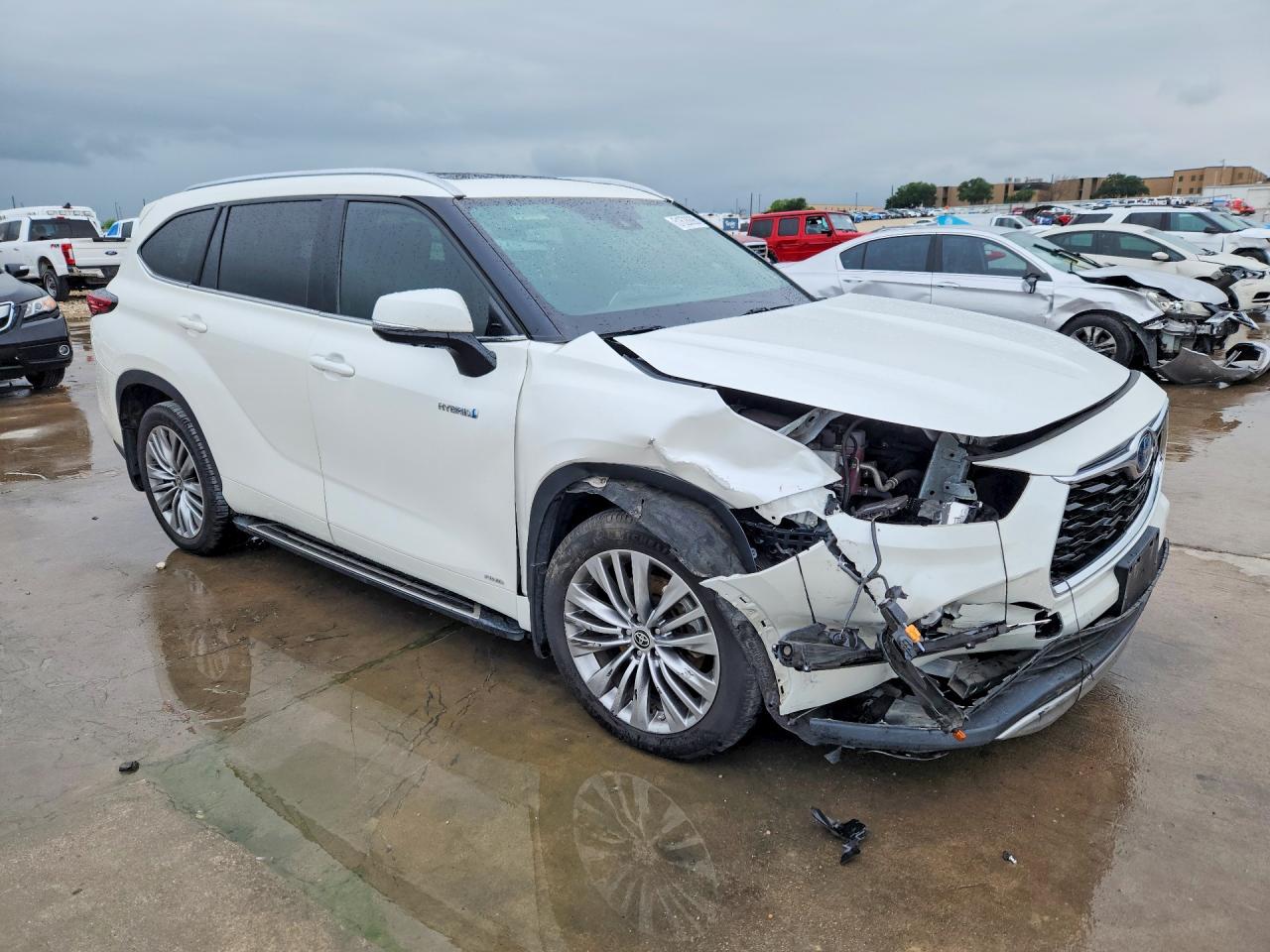 2021 TOYOTA HIGHLANDER HYBRID PLATINUM photo 7
