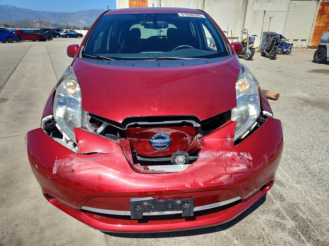 2013 NISSAN LEAF S photo 13