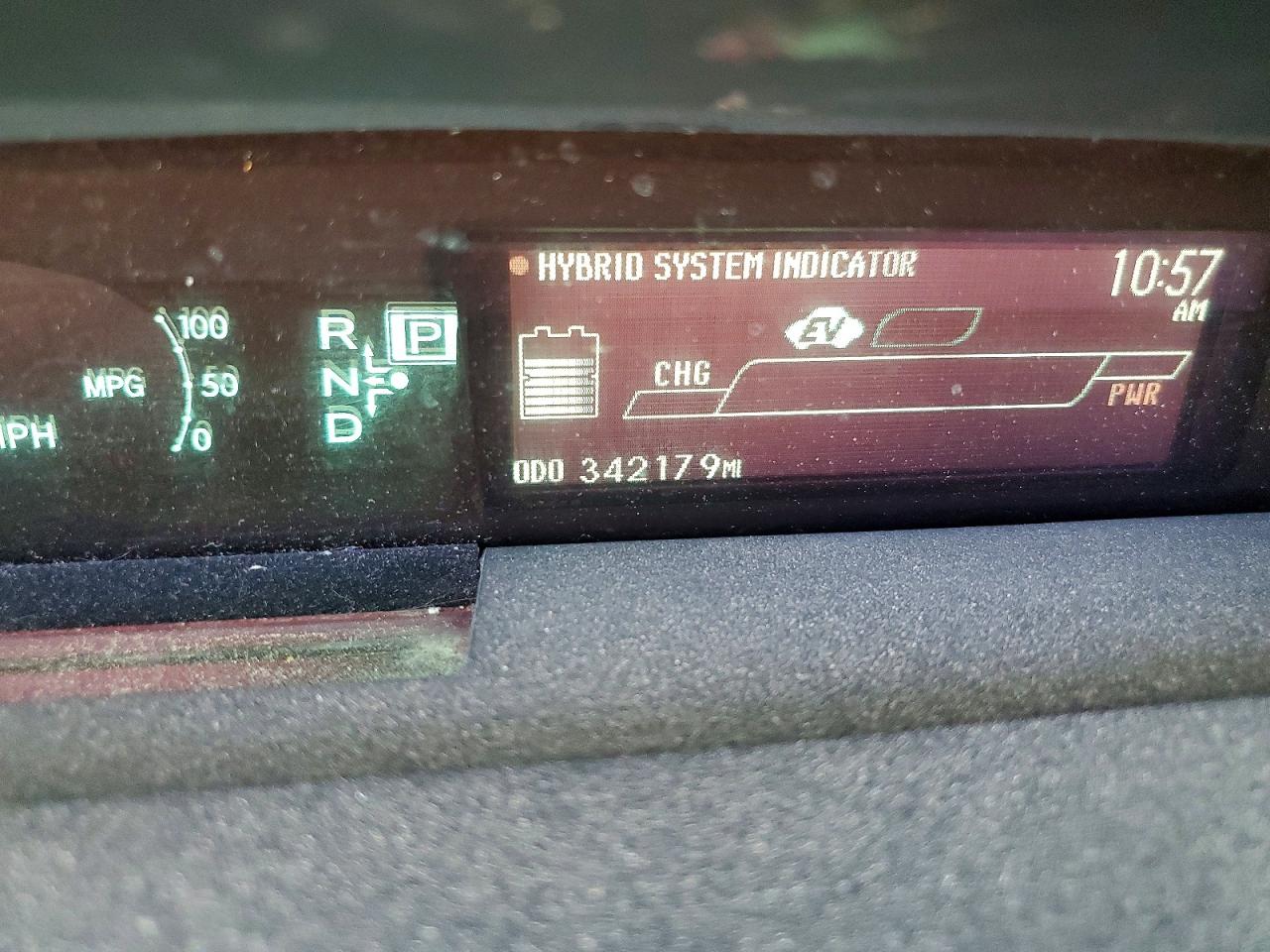 2012 TOYOTA PRIUS ONE photo 9