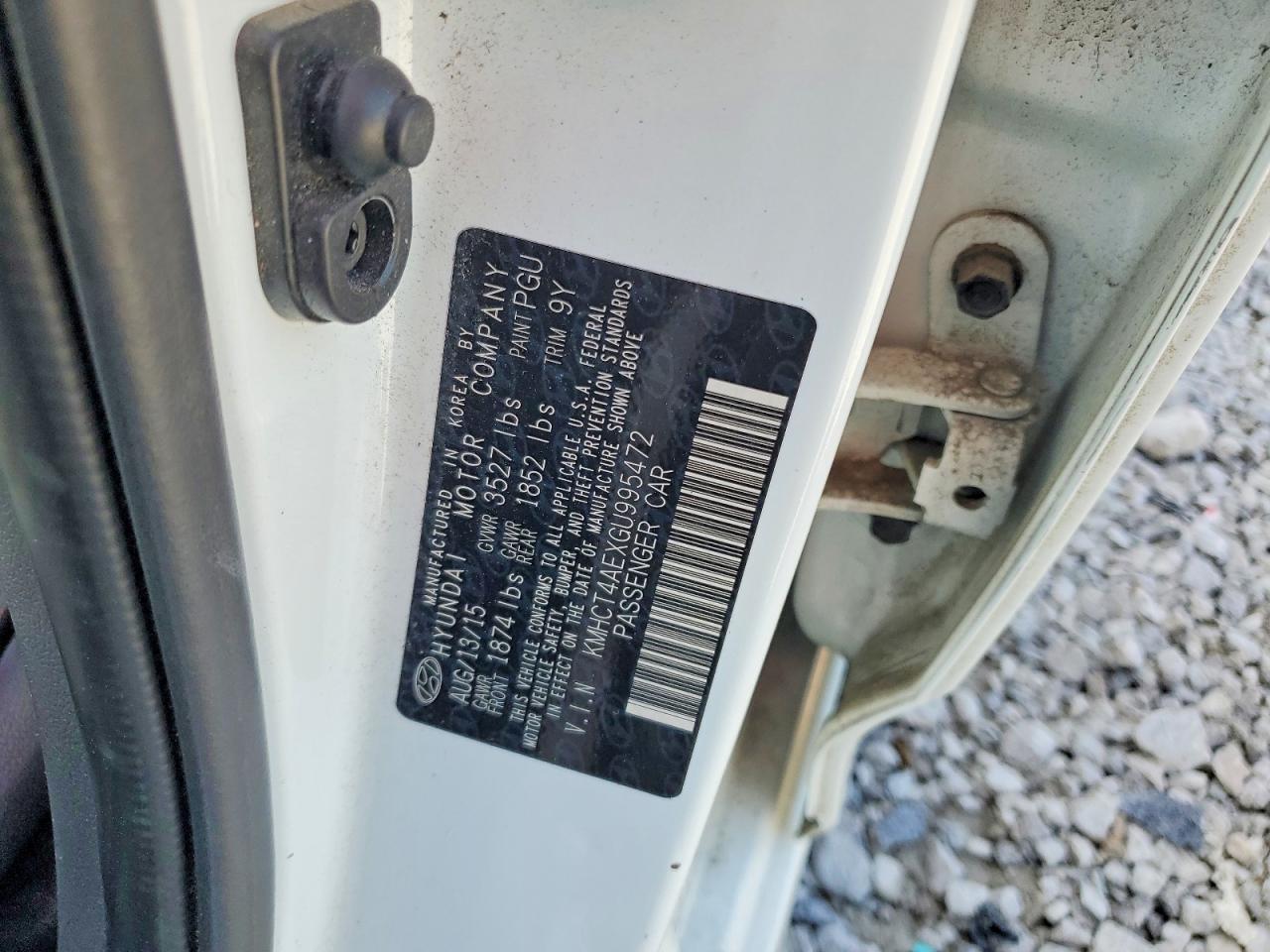 2016 HYUNDAI ACCENT SE photo 12