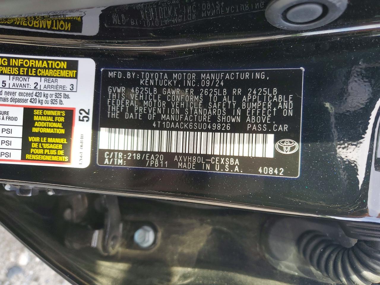 2025 TOYOTA CAMRY SE photo 34