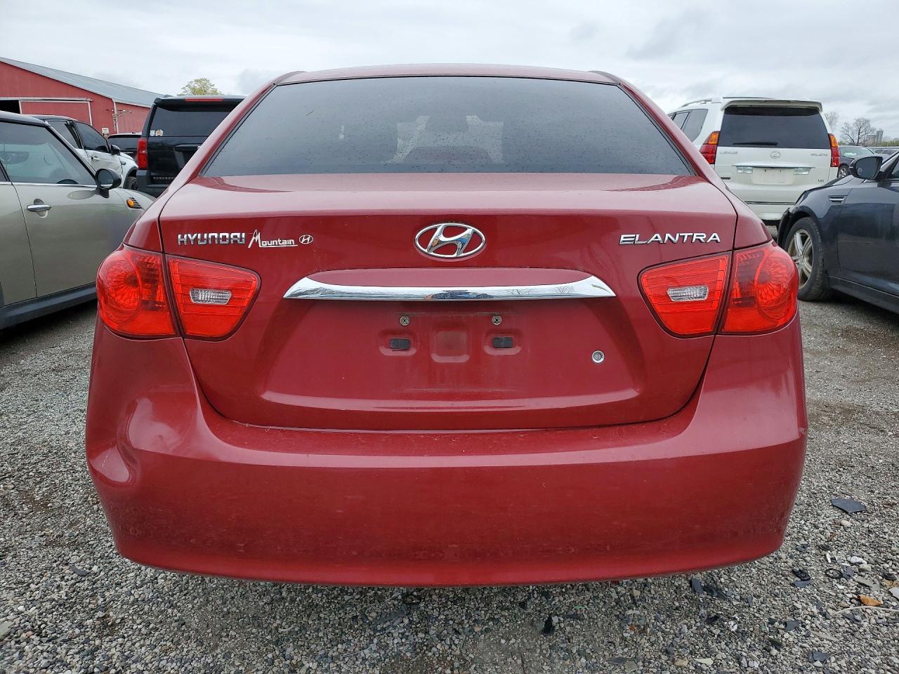 2010 HYUNDAI ELANTRA BLUE photo 11