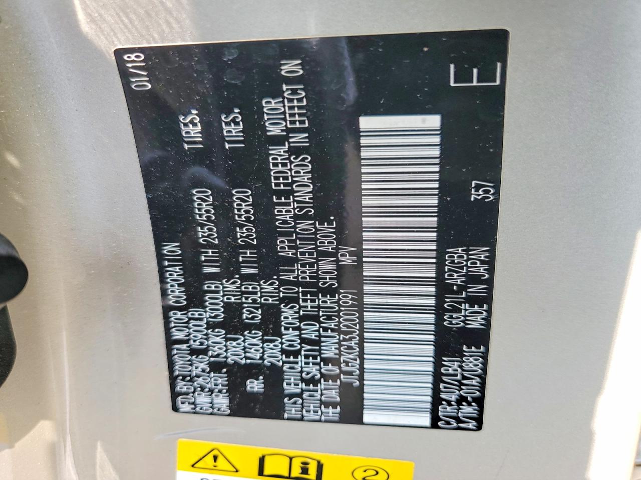 2018 LEXUS RX 350 L photo 13