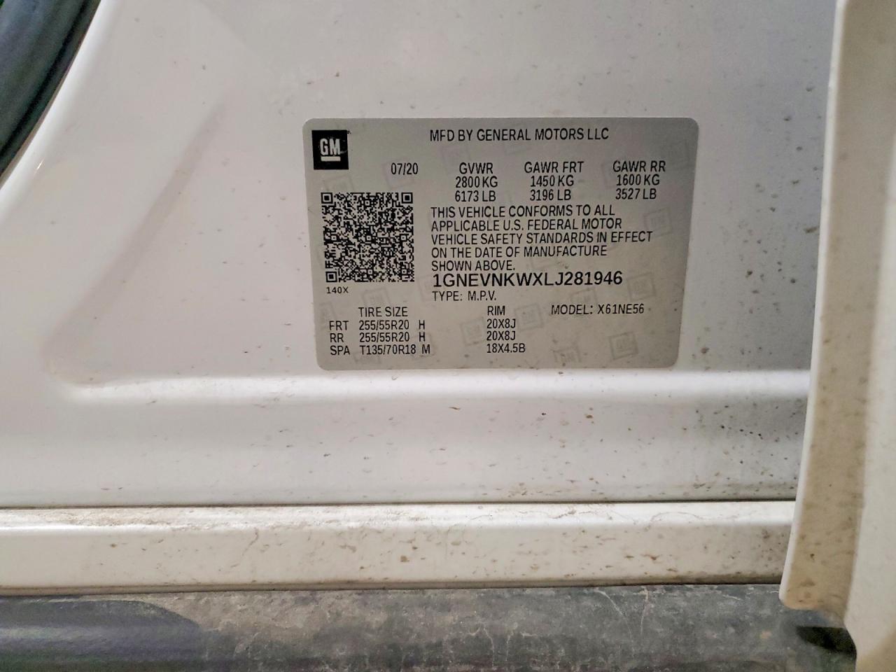 2020 CHEVROLET TRAVERSE HIGH COUNTRY photo 27