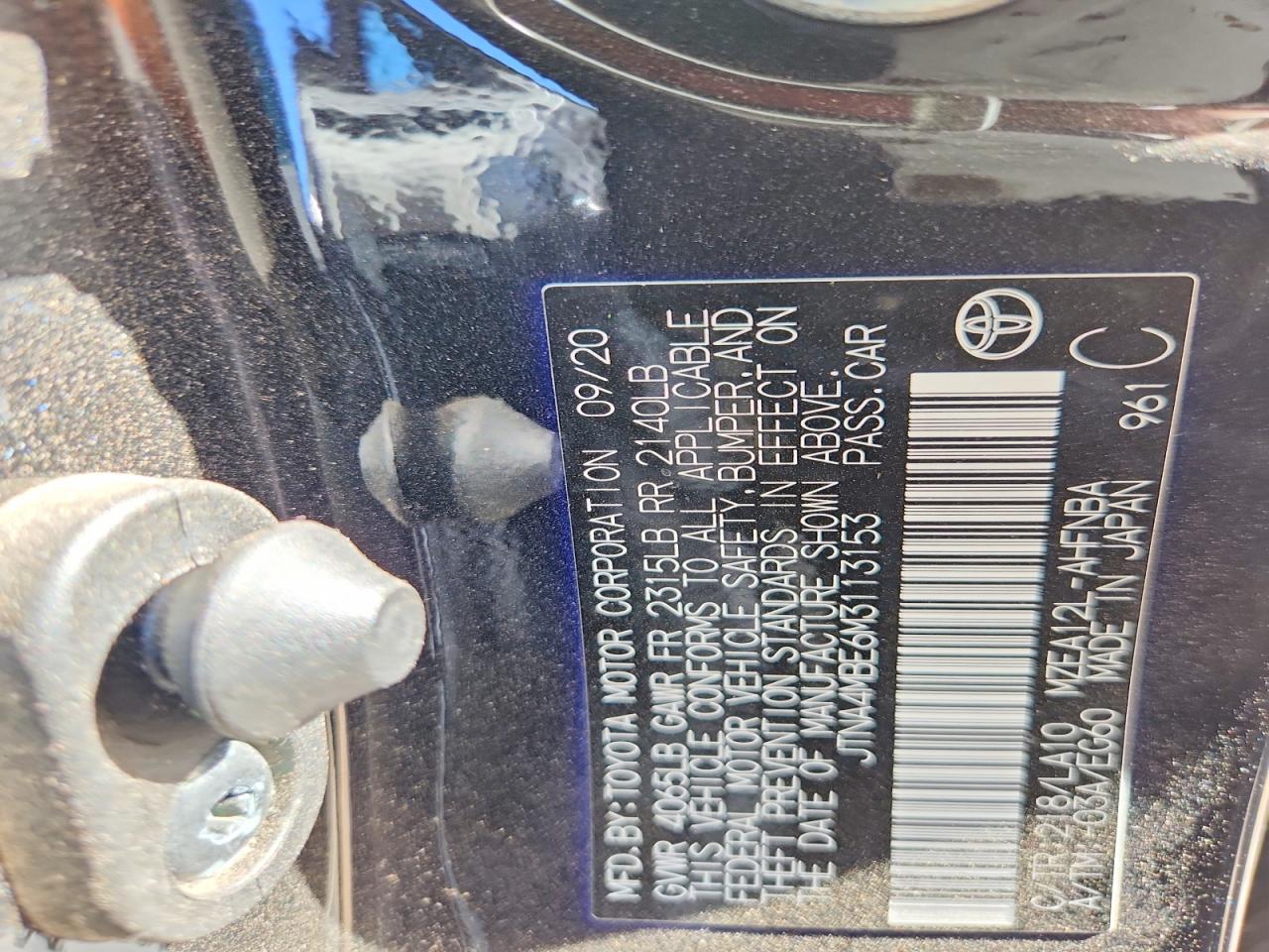 2021 TOYOTA COROLLA XSE photo 23