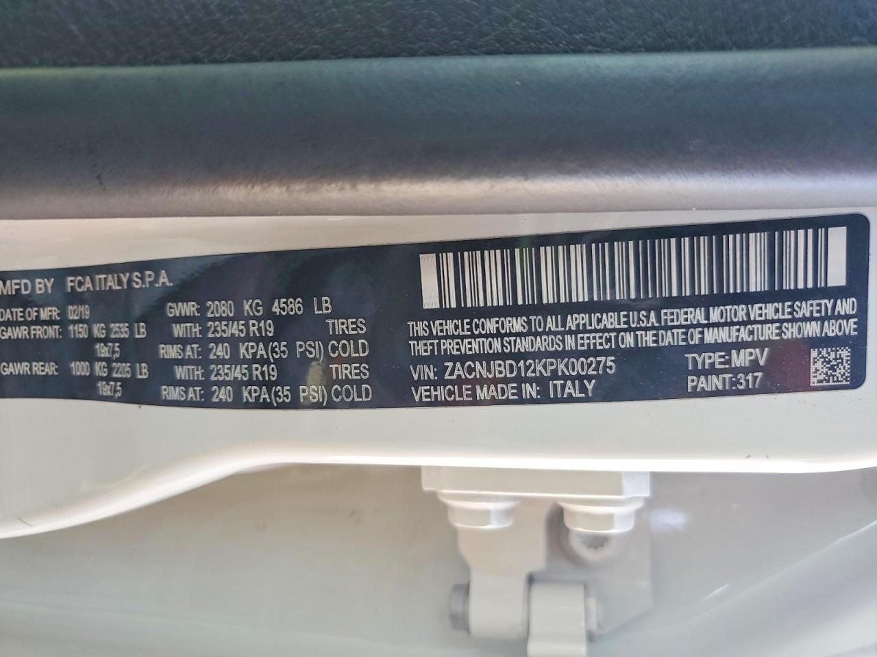 2019 JEEP RENEGADE LIMITED photo 37