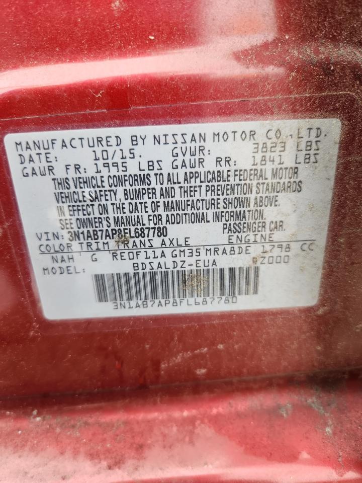 2015 NISSAN SENTRA SV photo 25