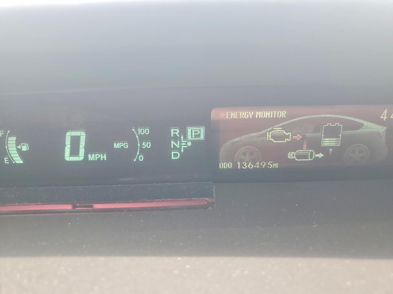 2012 TOYOTA PRIUS THREE photo 9