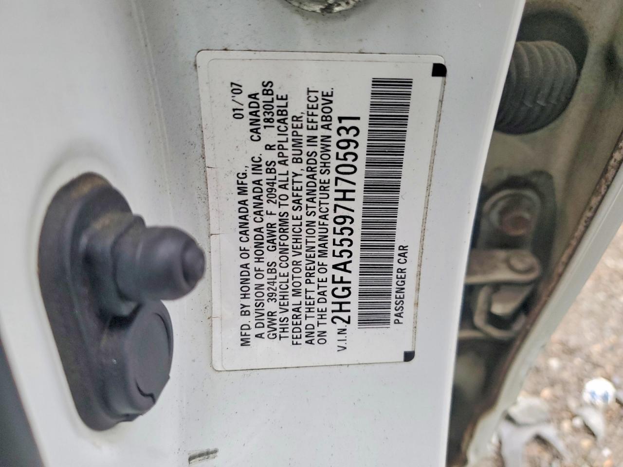 2007 HONDA CIVIC SI photo 34