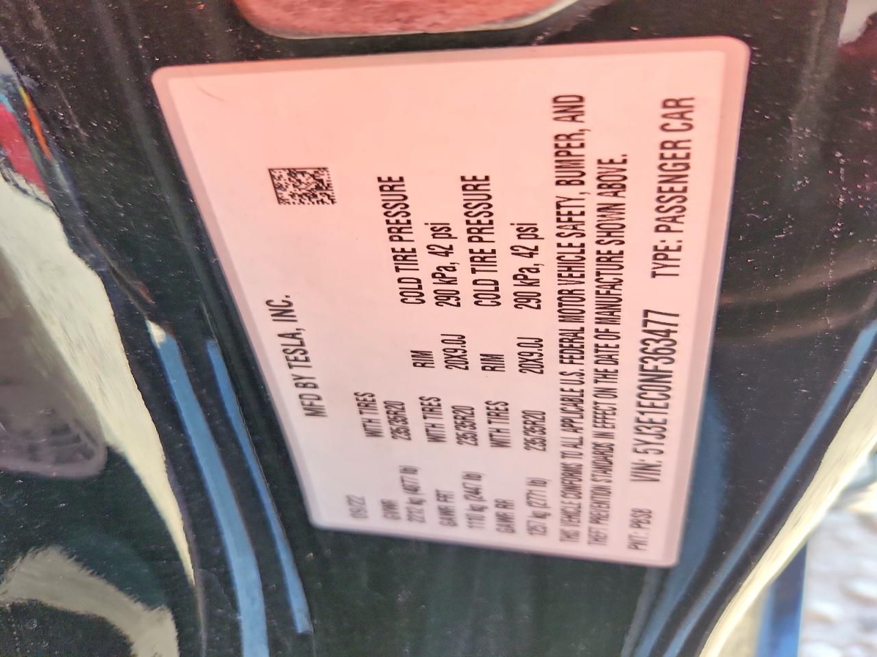 2022 TESLA MODEL 3 photo 34