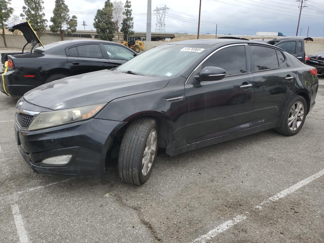 2013 KIA OPTIMA LX — FRONT END damage — photo 1