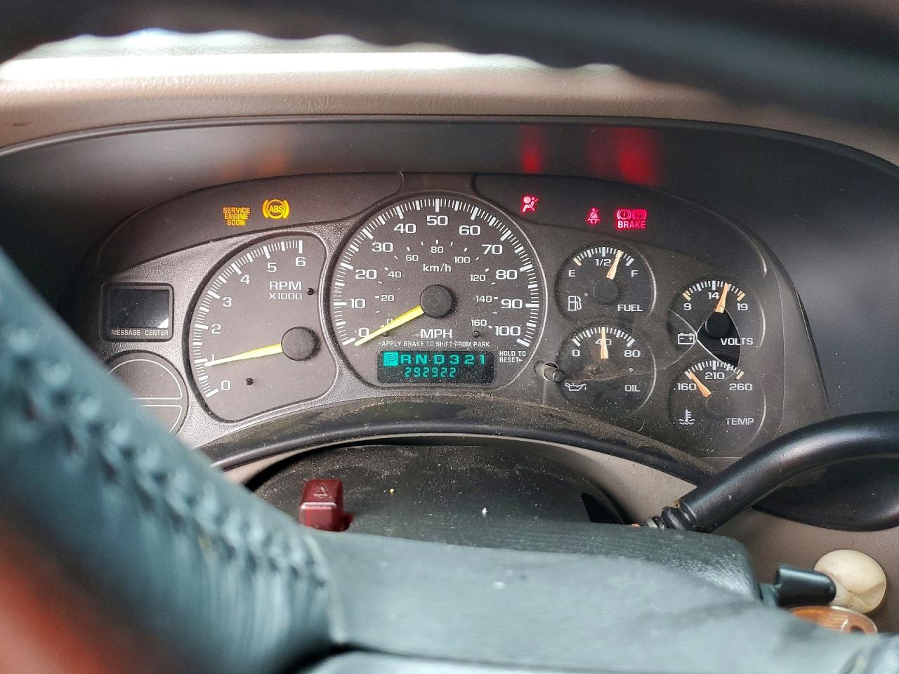 2000 CHEVROLET SUBURBAN K1500 photo 9