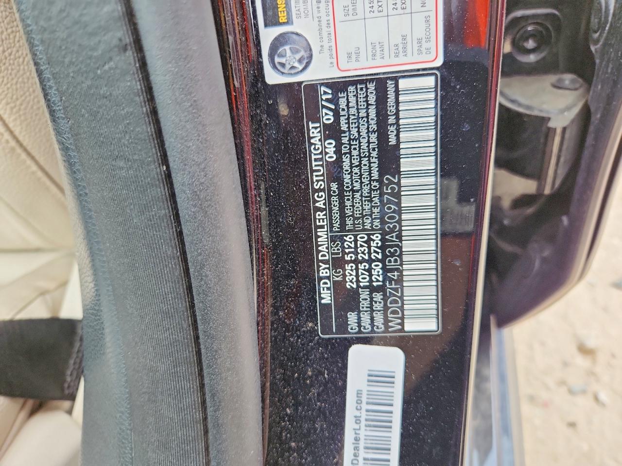 2018 MERCEDES-BENZ E 300 photo 23