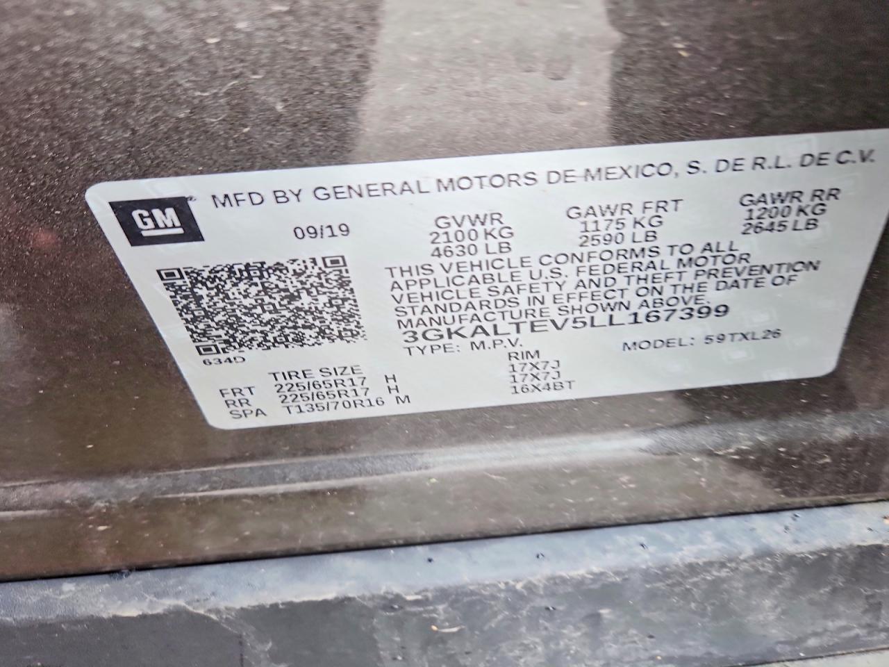 2020 GMC TERRAIN SLE photo 34