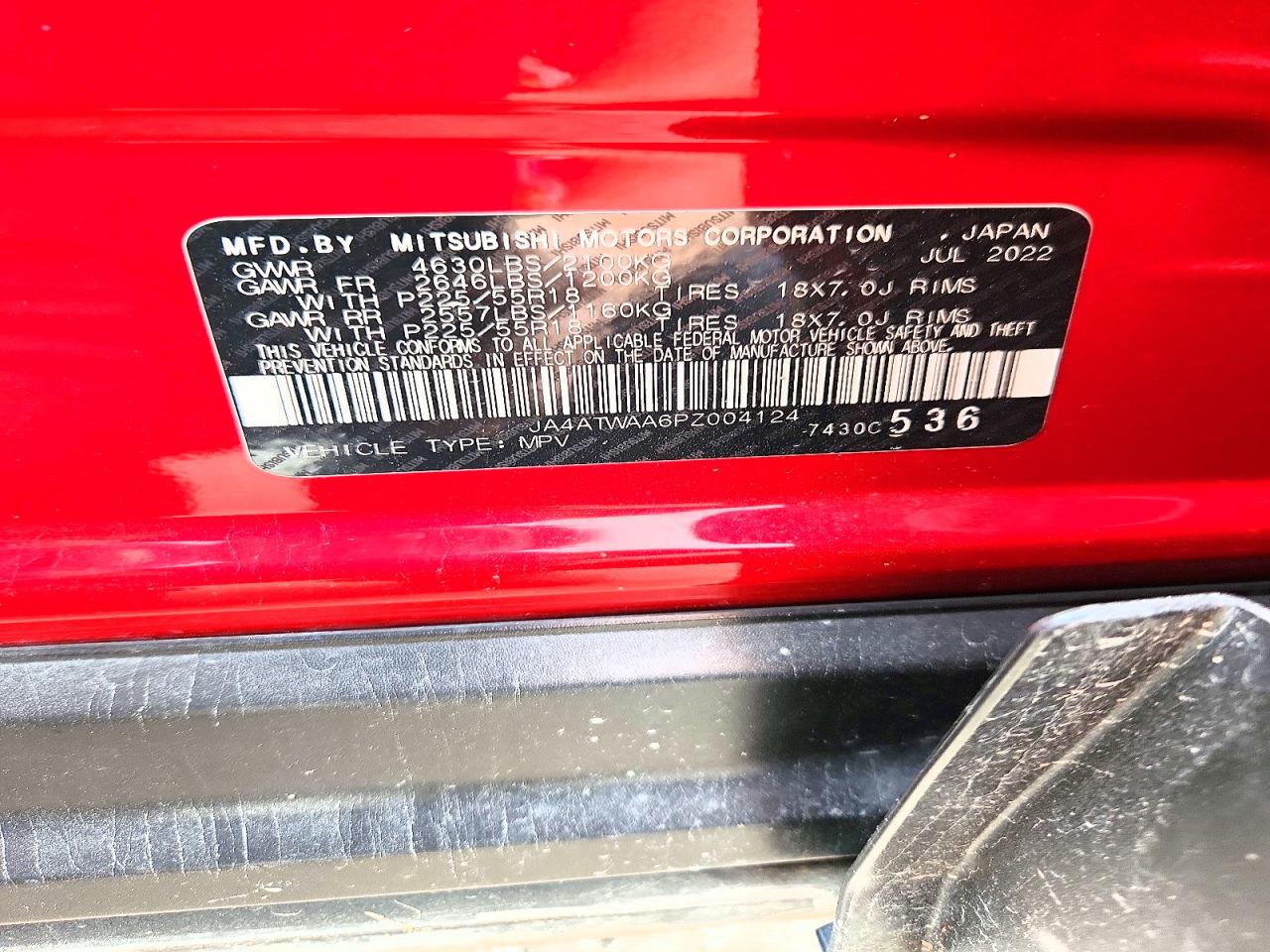 2023 MITSUBISHI ECLIPSE CROSS SE photo 40