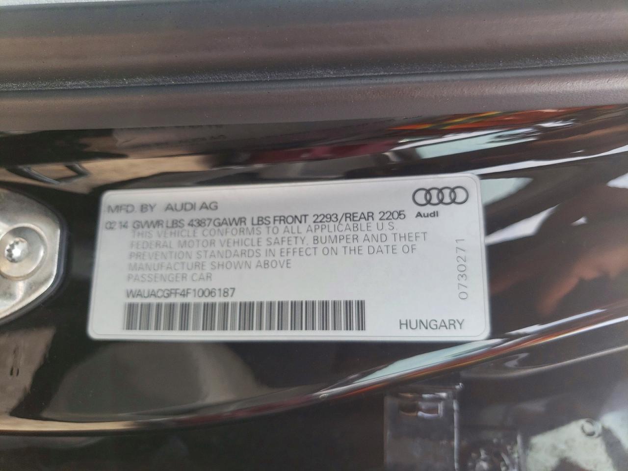 2015 AUDI A3 PREMIUM photo 23