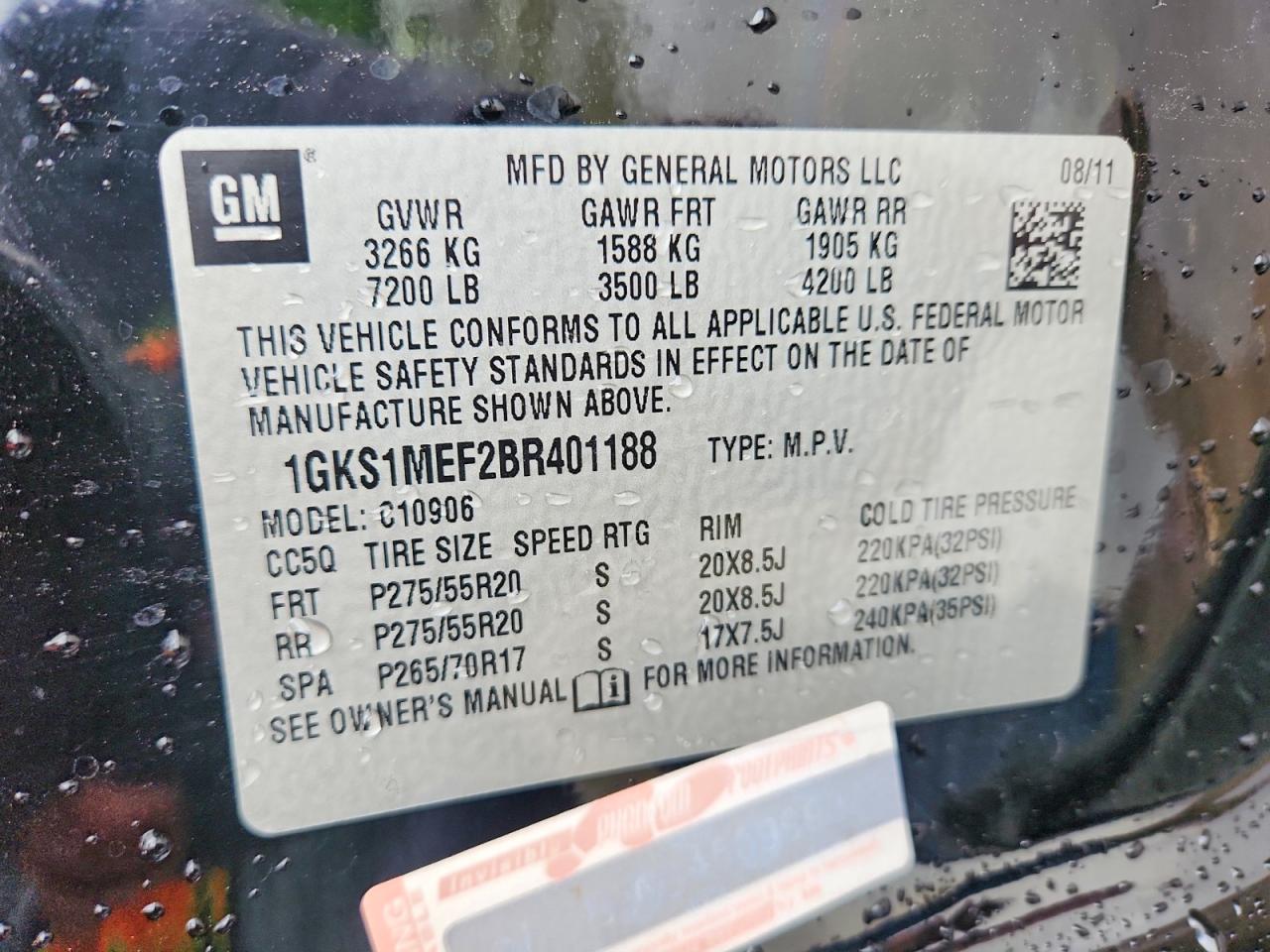 2011 GMC YUKON XL DENALI photo 14