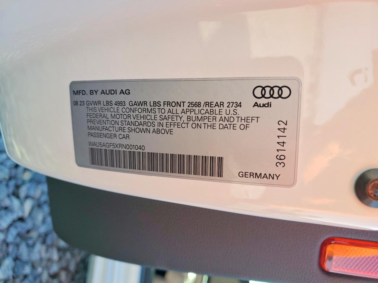 2024 AUDI A5 PRESTIGE 45 photo 12