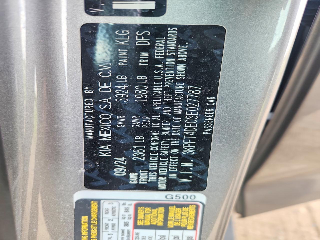 2025 KIA K4 LXS photo 23