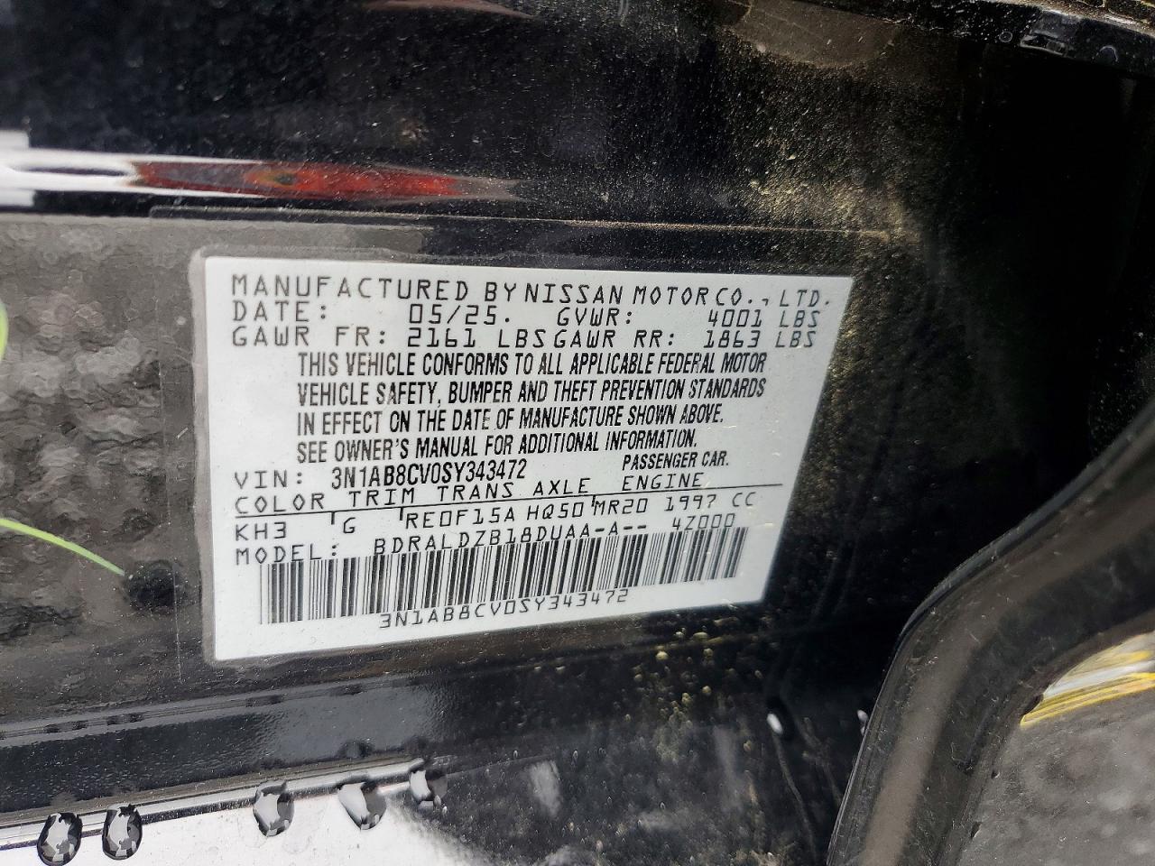 2025 NISSAN SENTRA SV photo 23