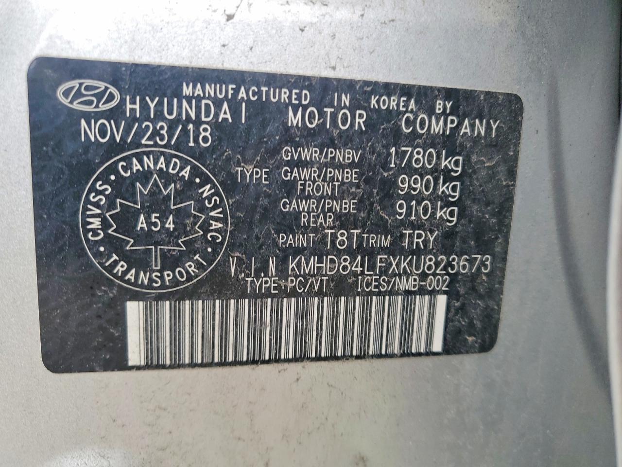 2019 HYUNDAI ELANTRA SE photo 34