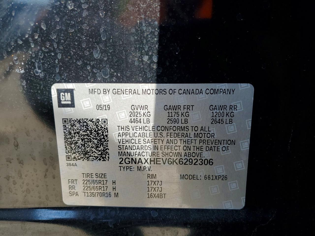 2019 CHEVROLET EQUINOX LS photo 27