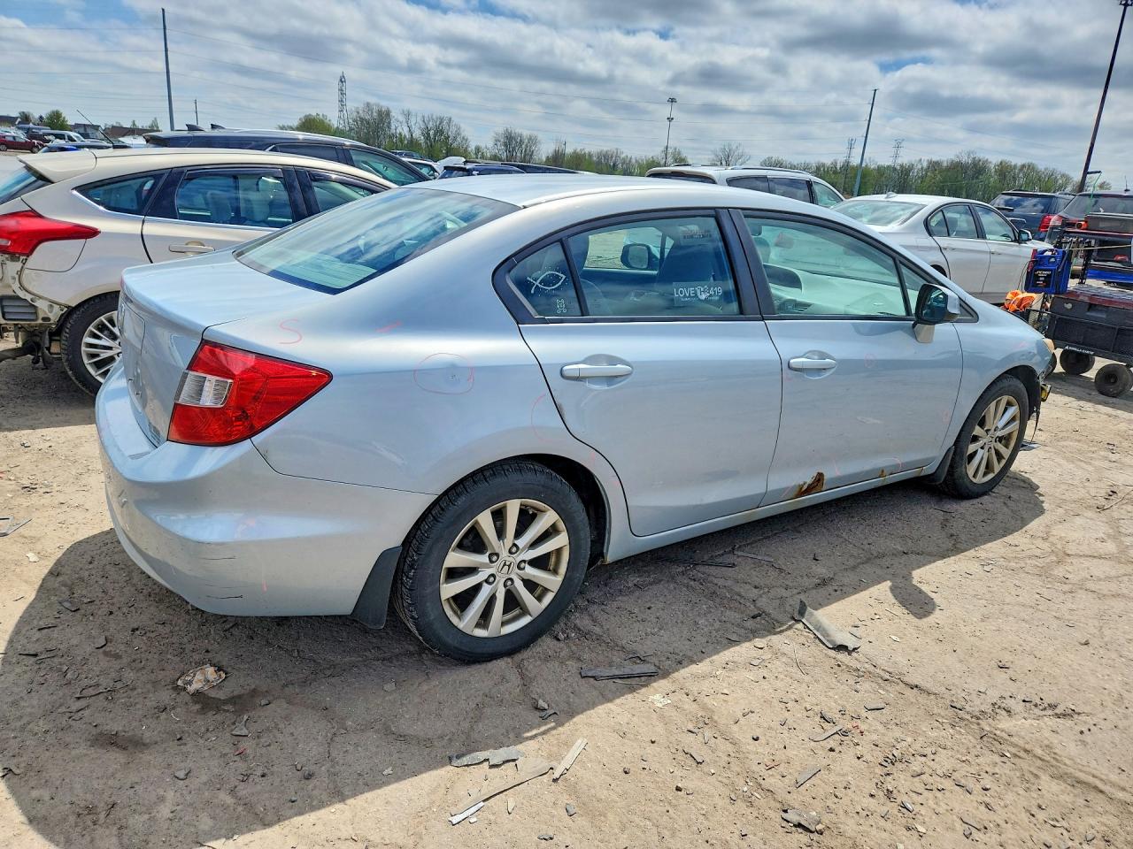 2012 HONDA CIVIC EX photo 3