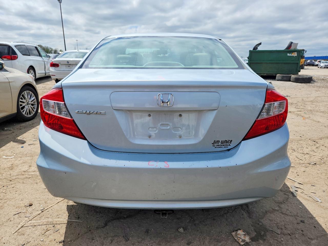 2012 HONDA CIVIC EX photo 6